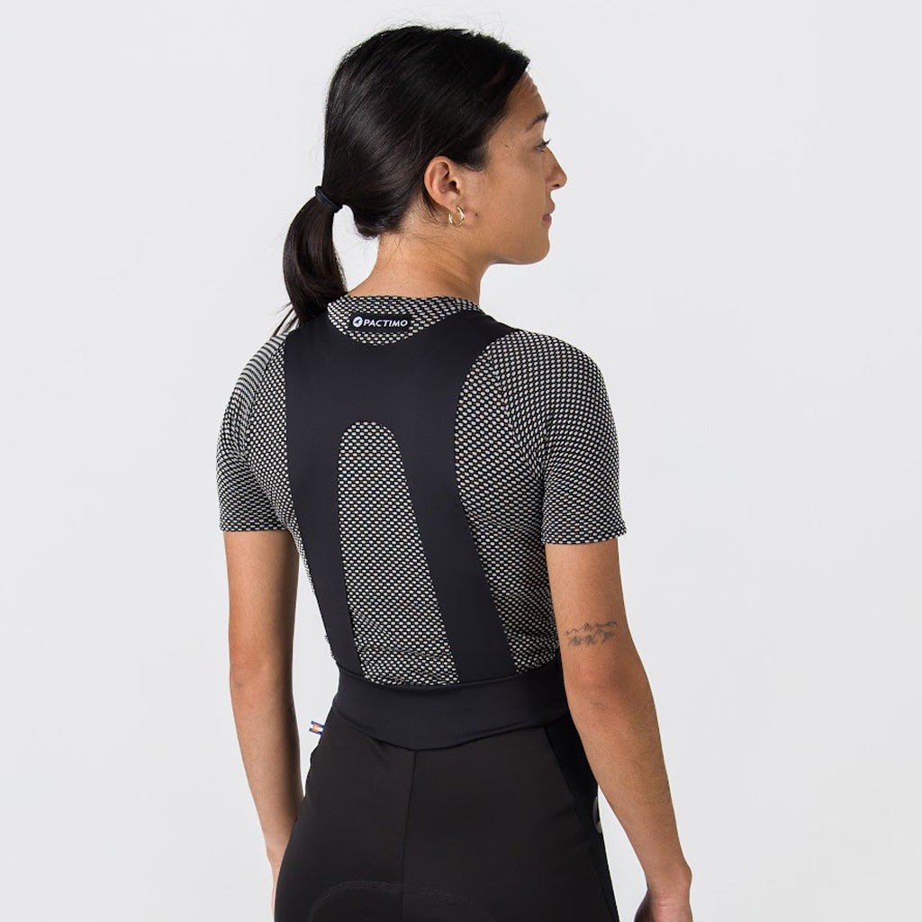 Women's Thermal Cycling Base Layer - On Body Back View