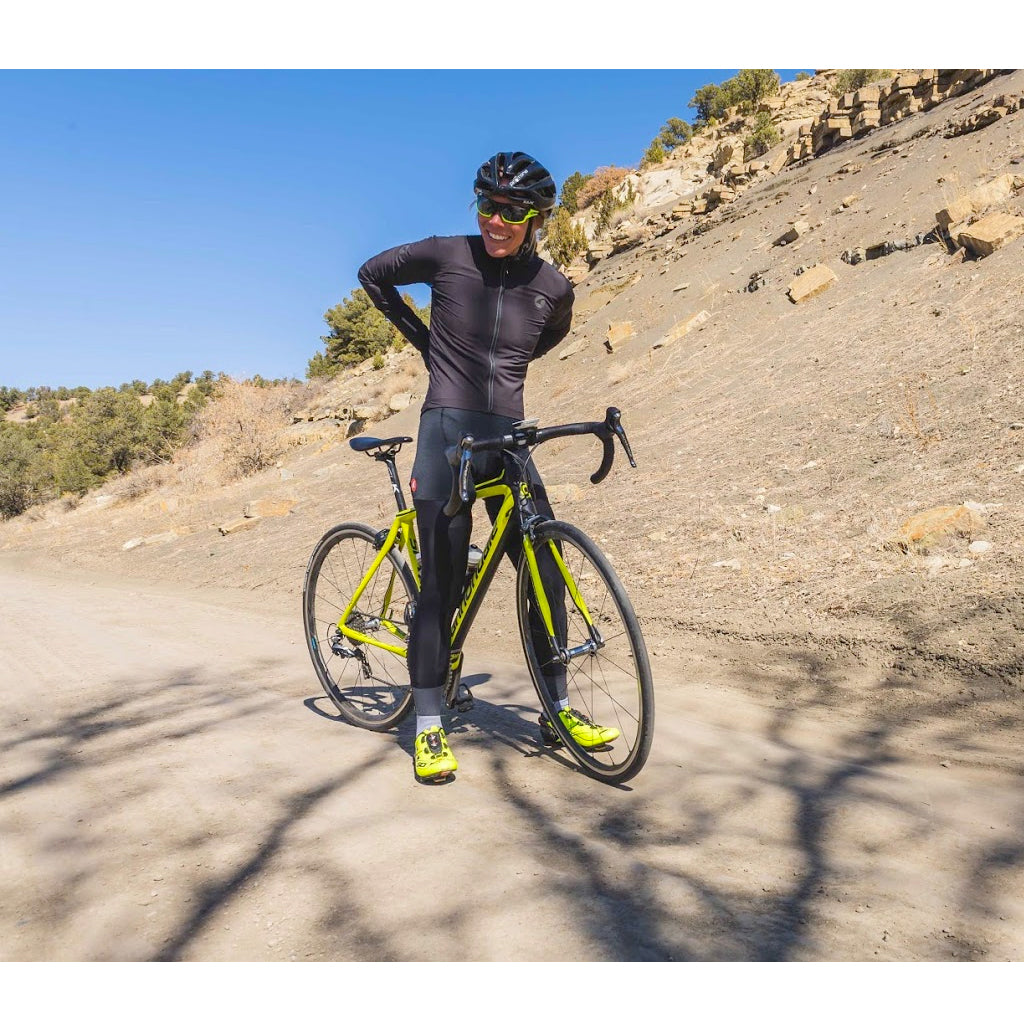 Thermal Reflective Cycling Leg Warmers - Under Bibs